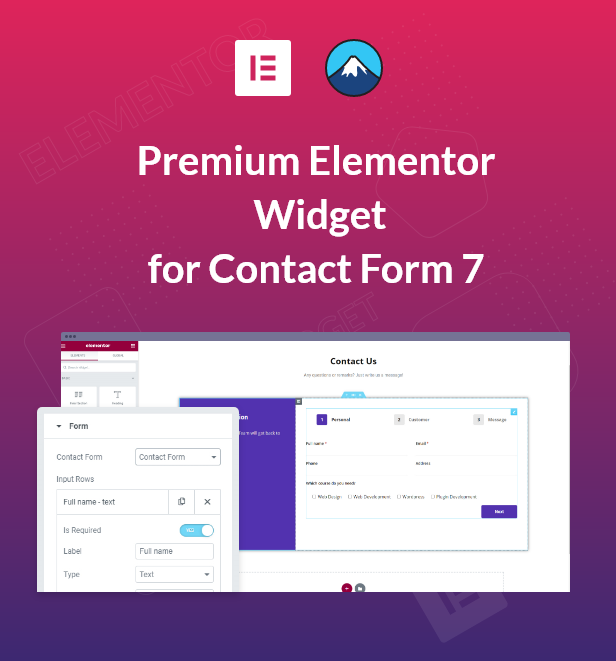 Elementor Widget for Contact Form 7 - 7