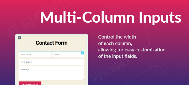 Elementor Contact Form 7 - 4